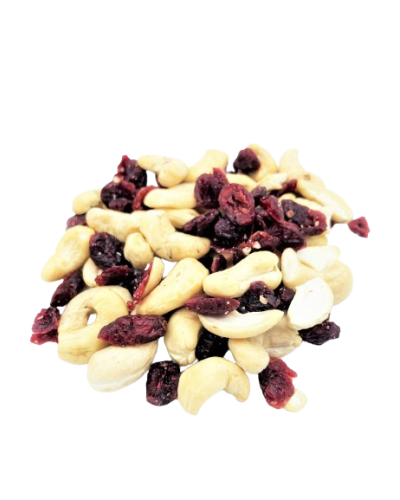 Mélange Cajouberries bio - noix de cajou crues, cranberries séchées - Le Bio de Manon Peynier Mélange Cajouberries bio - noix de cajou crues, cranberries séchées - Le Bio de Manon Peynier