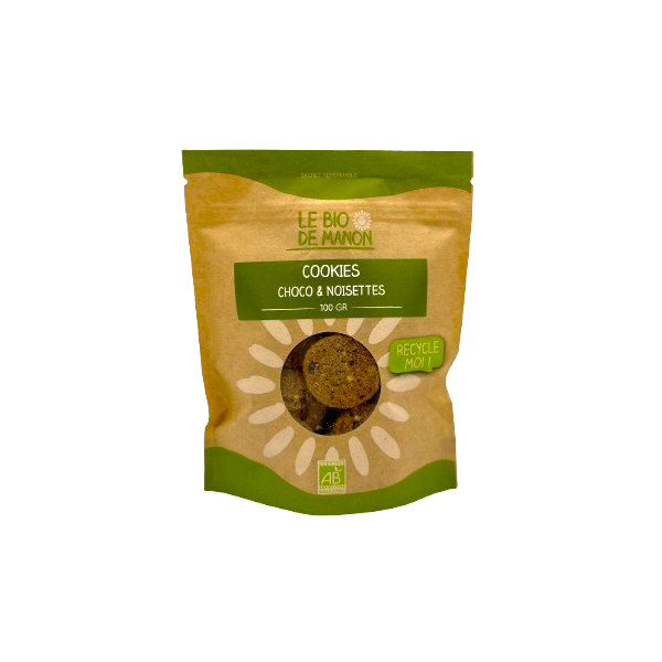 Cookies Choco & Noisettes 100g