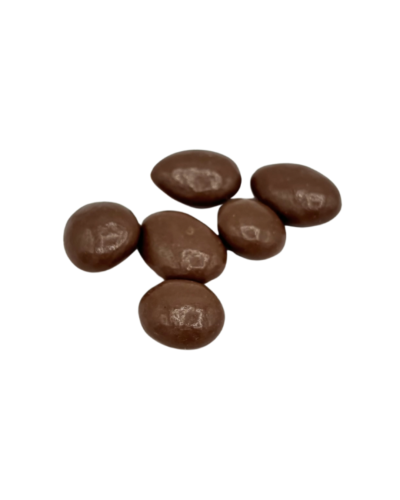 Amandes enrobées au chocolat au lait bio, Le Bio de Manon