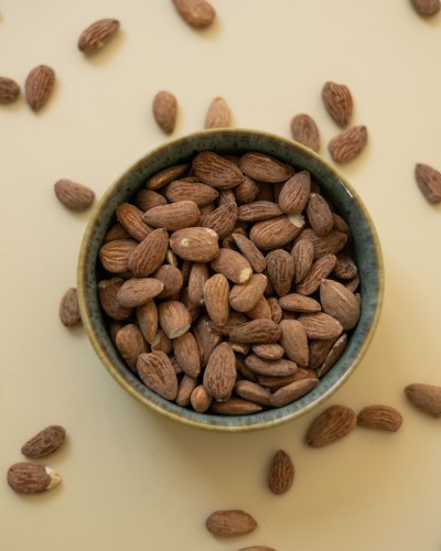 Amandes décortiquées...