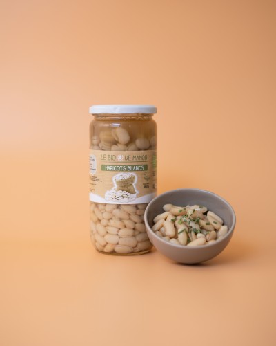 Haricots blancs en bocal 660g