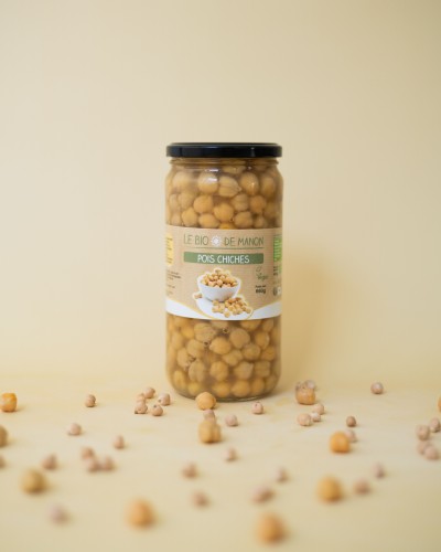 Pois chiches en bocal 660g