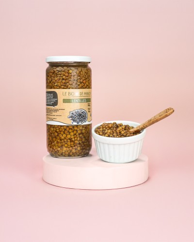 Lentilles en bocal 660g