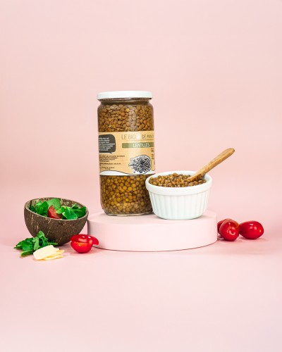 Lentilles en bocal 660g